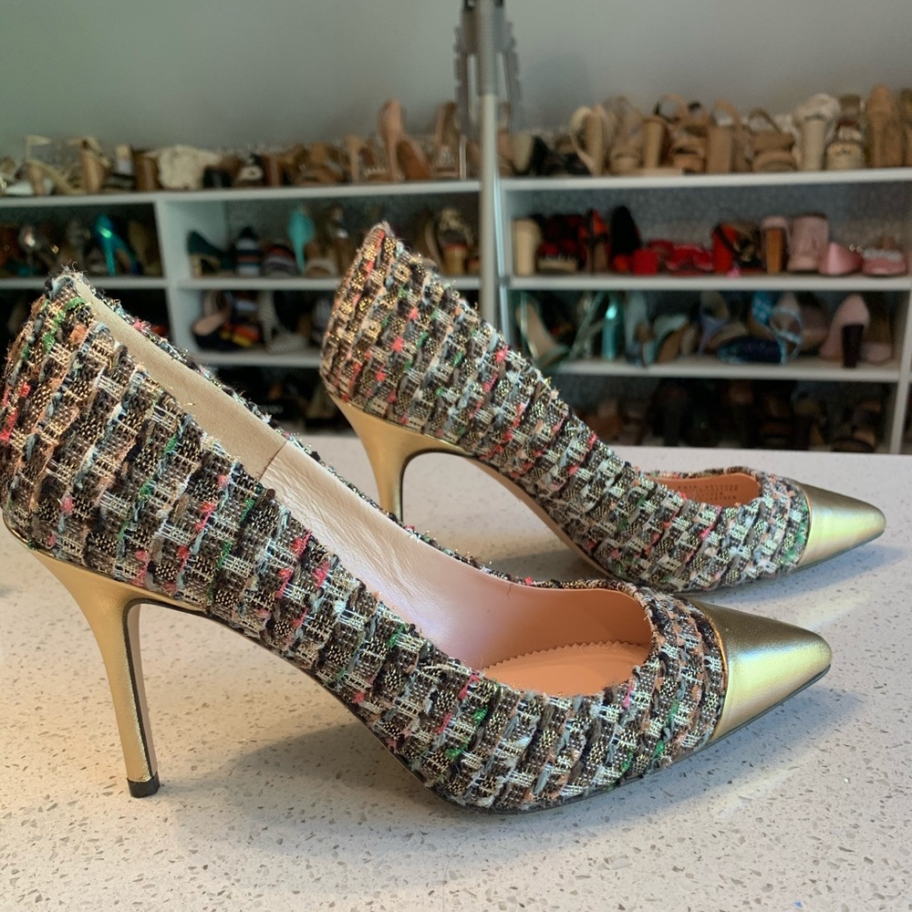 JCrew Tweed Pumps